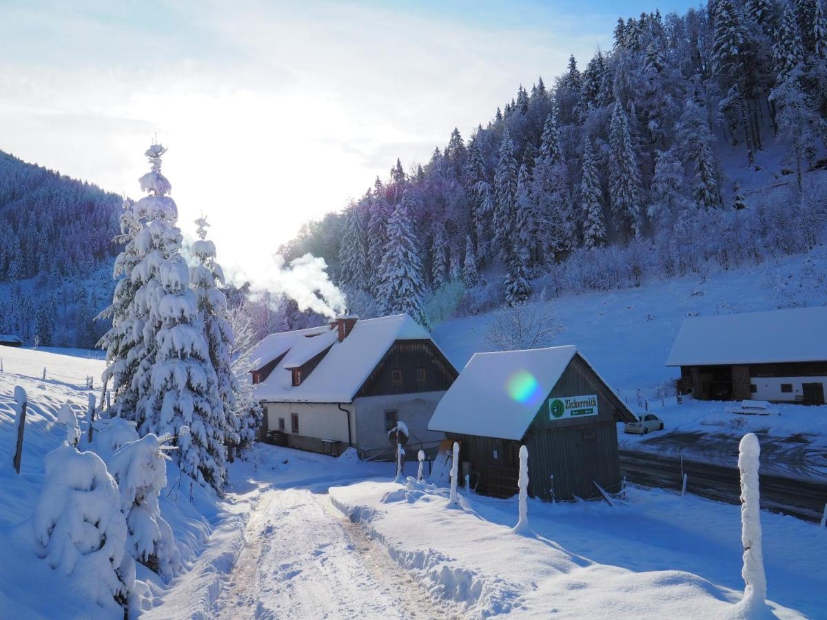 Zickerreith Almhutte Hostel Rosenau am Hengstpass ภายนอก รูปภาพ